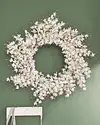 White Forsythia Wreath by Balsam Hill Lifestyle 20