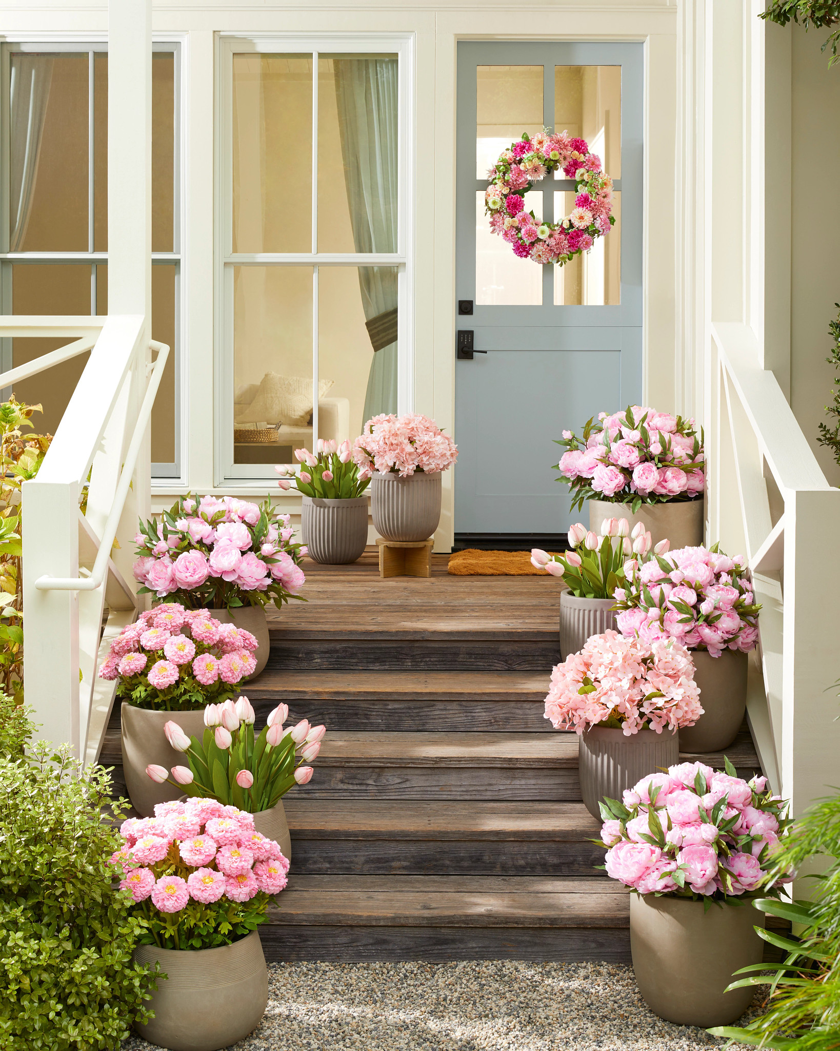 Outdoor Sweet Zinnia Pot Fillers | Balsam Hill
