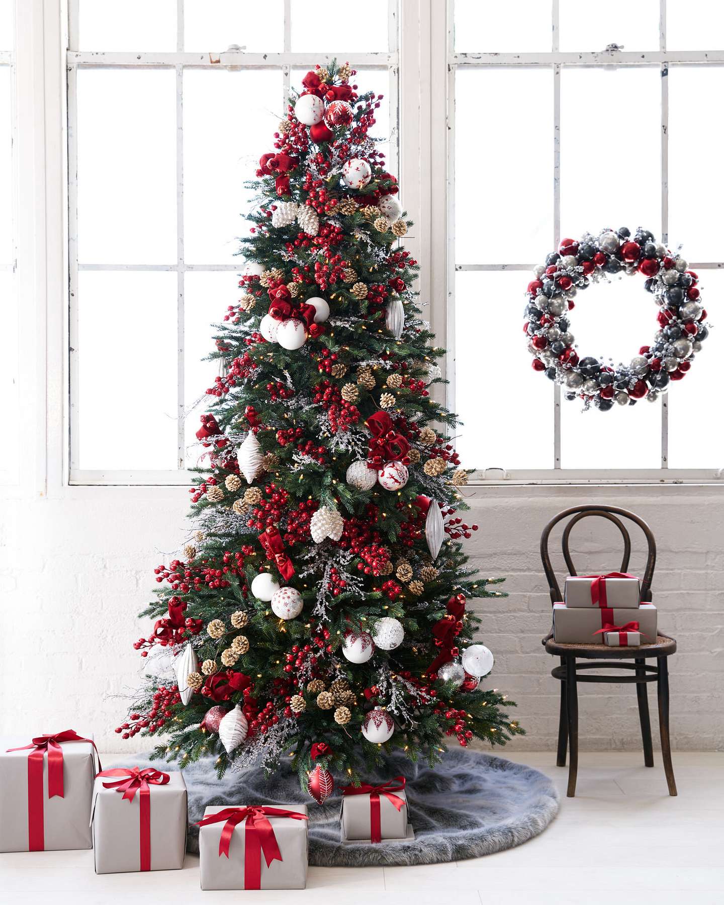 Balsam Hill Winter Pinecone Artificial Christmas Tree Picks Set of 12 Lifestyle Setting