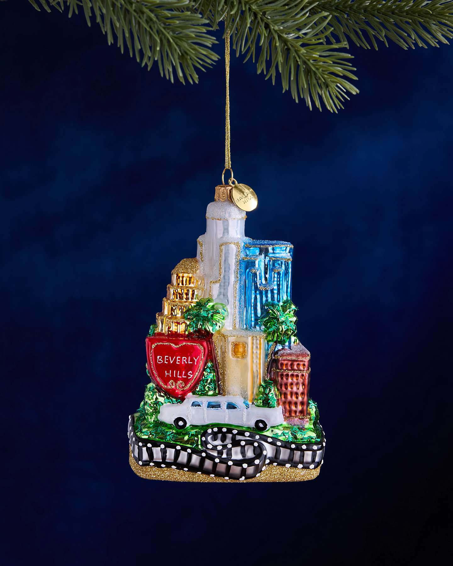 Balsam Hill Studio Los Angeles Landscape Ornament
