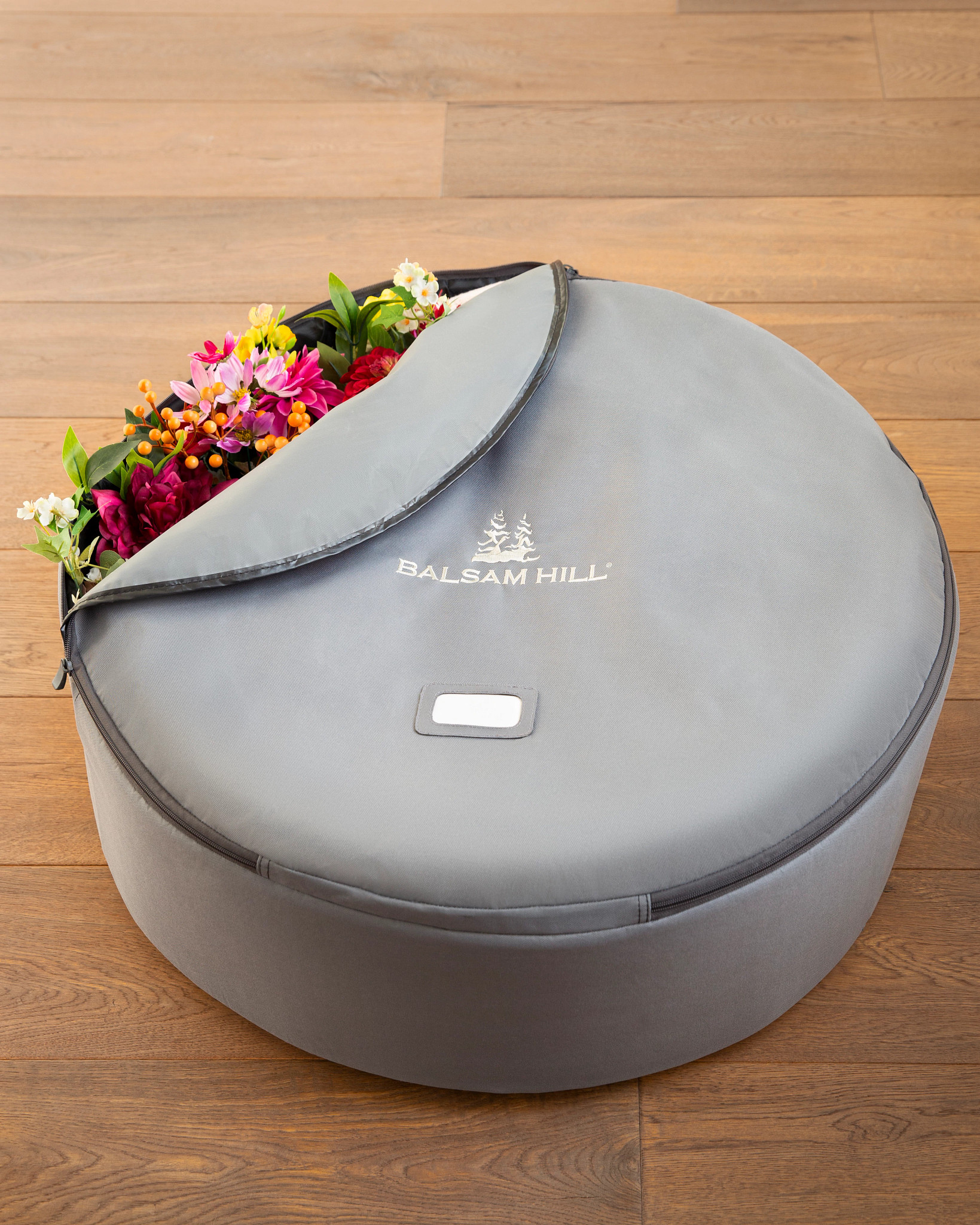 Artificial Christmas Wreath Storage Bag Balsam Hill