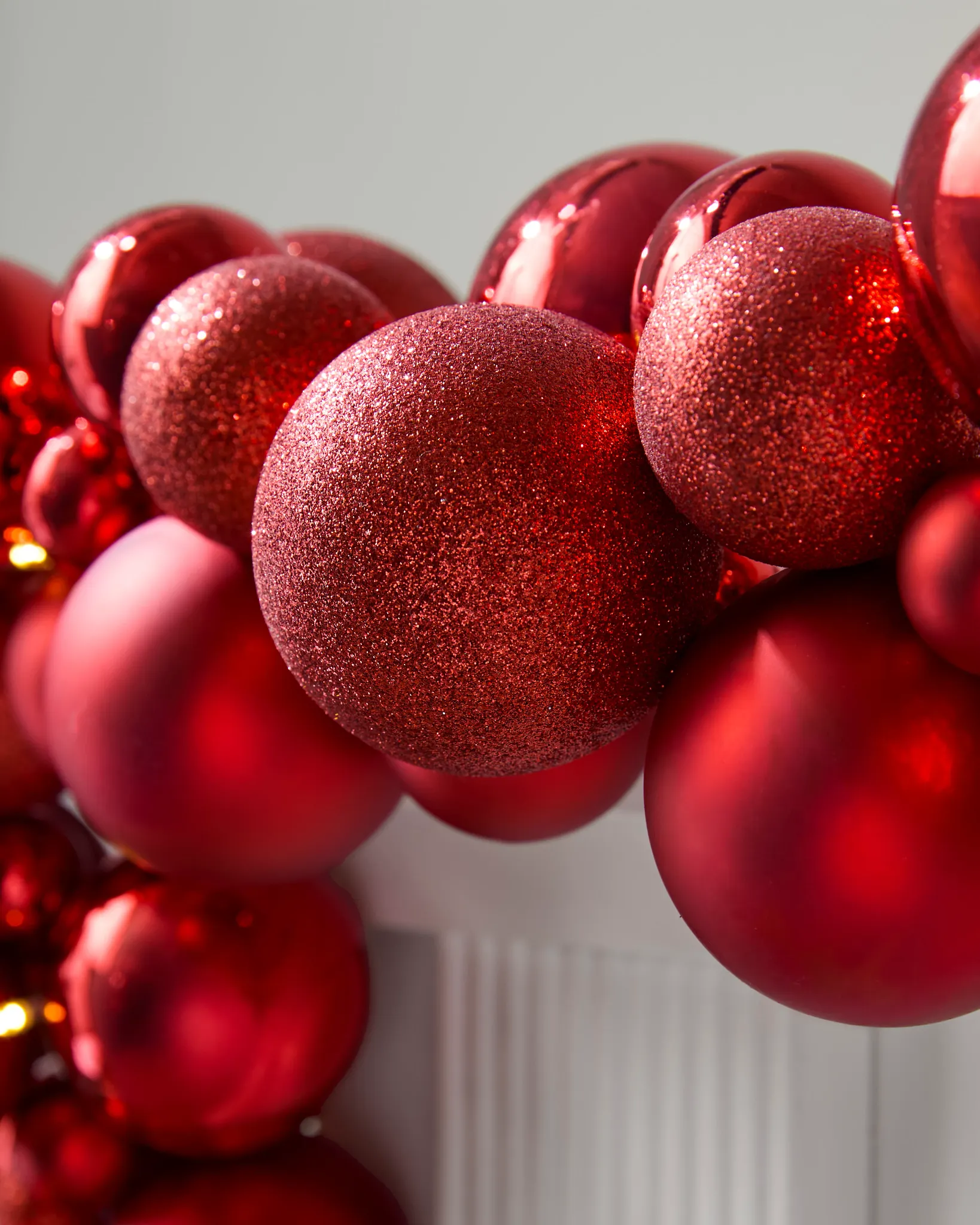 Red Shatter Resistant Tree Garland