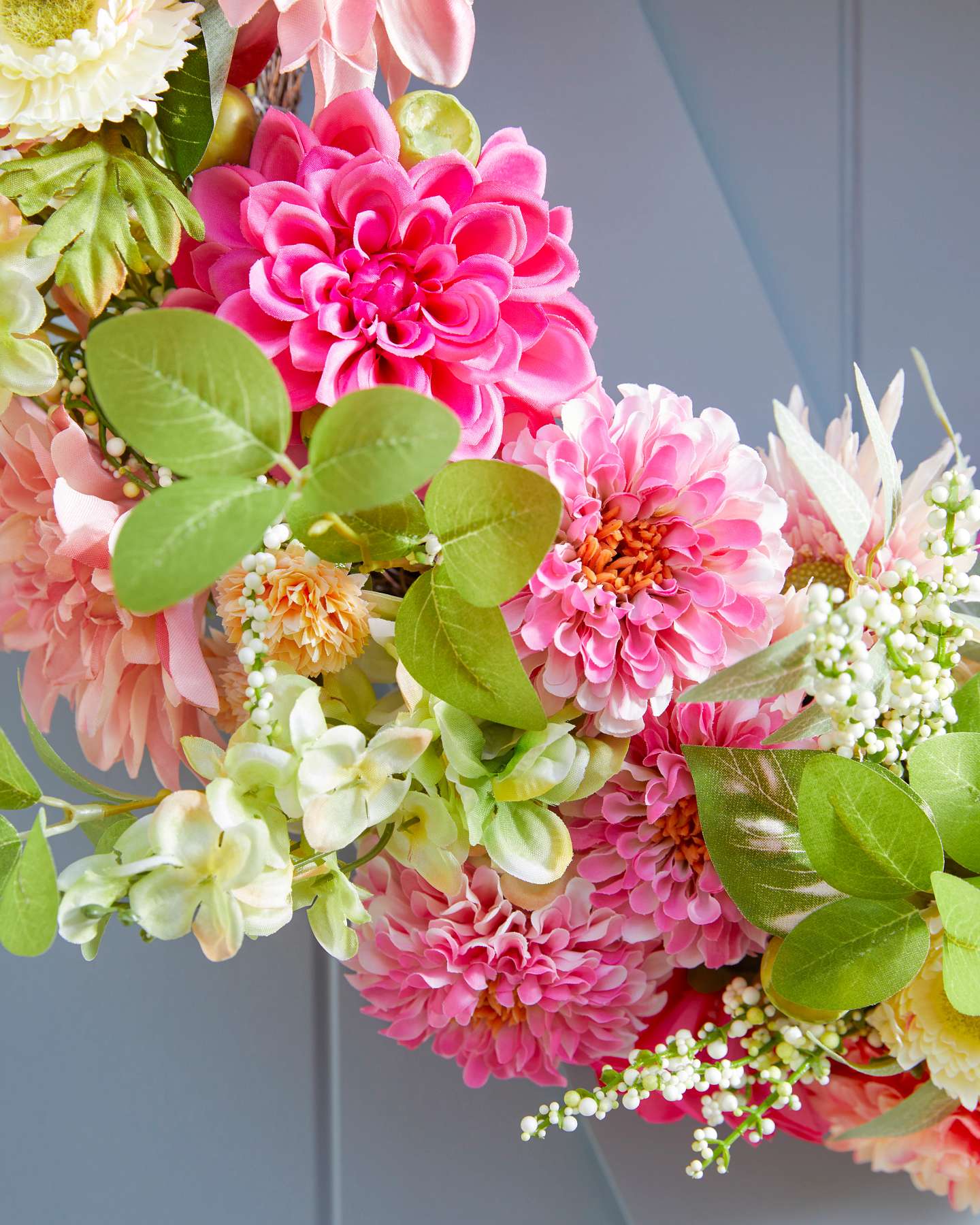 Balsam Hill Outdoor Spring Serenade Artificial Spring Foliage in a Charming Setting
