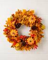 24inches Outdoor Autumn Traditions Wreath SSC