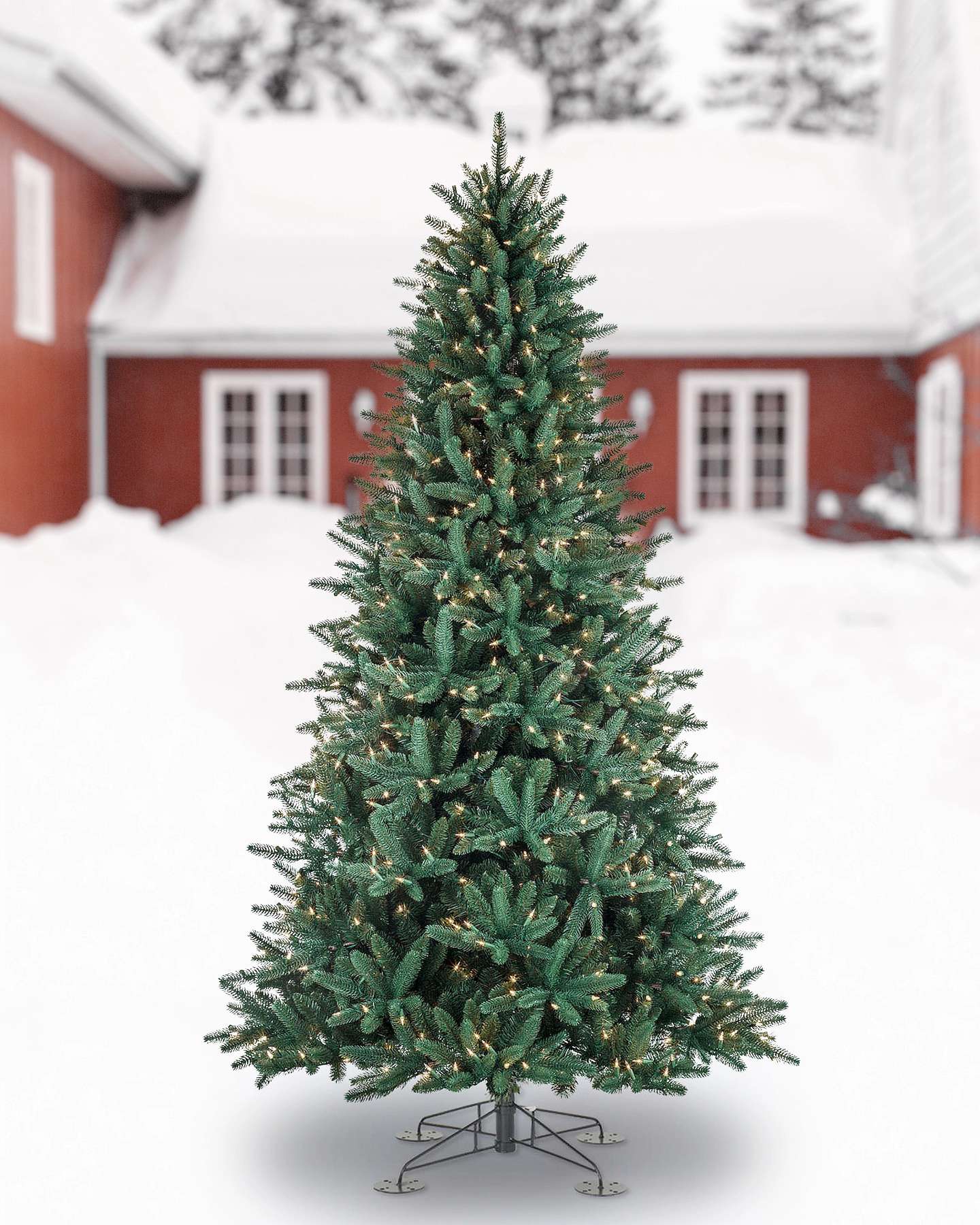 Balsam Hill Oakville Outdoor Artificial Christmas Tree LED Clear