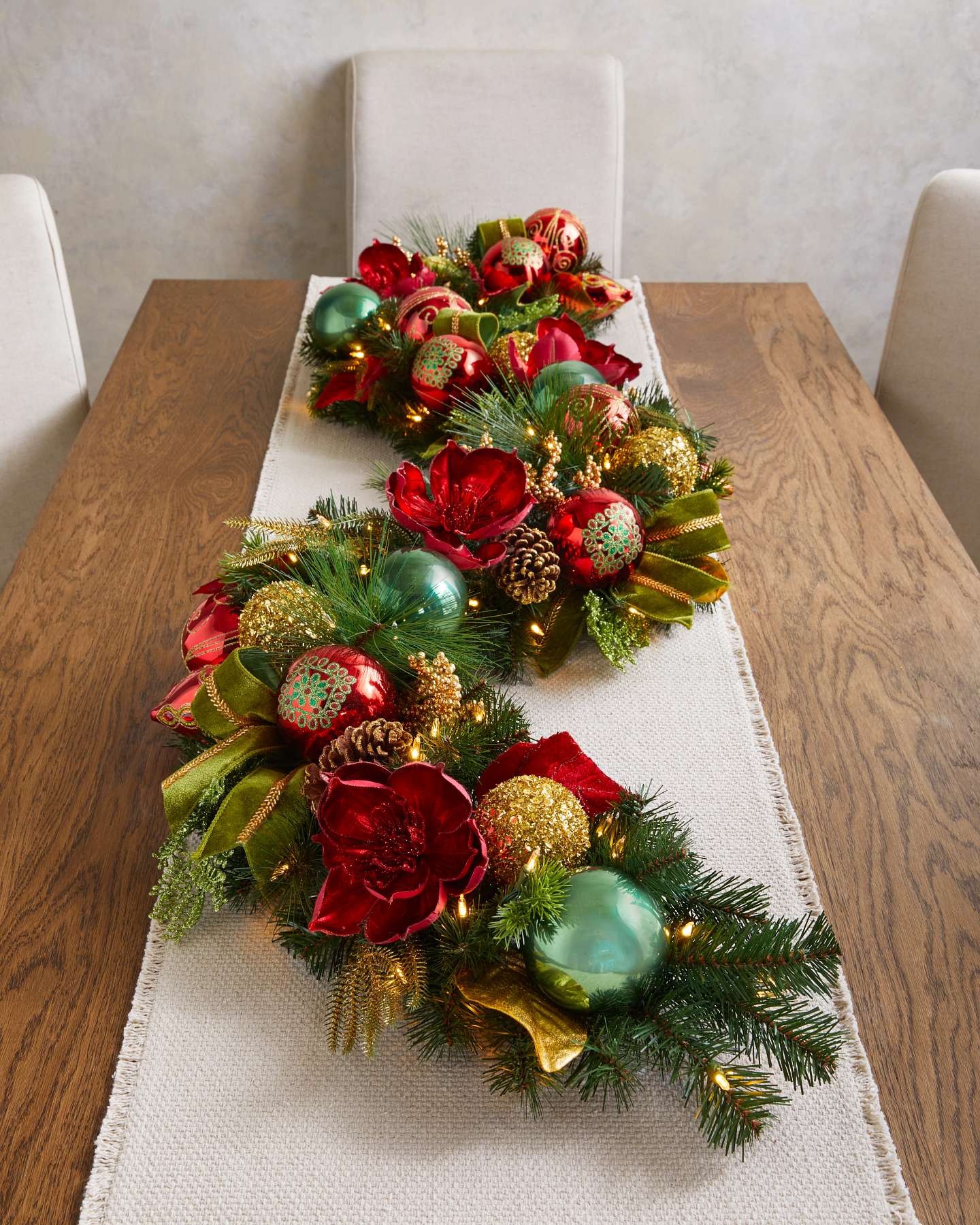 6' Outdoor Holiday Grandeur Garland