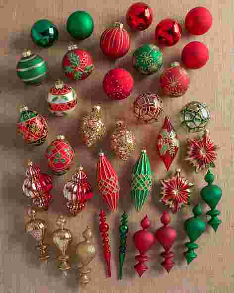 Christmas Cheer Ornament Set by Balsam Hill SSC 10