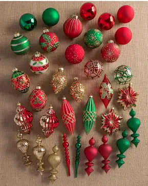 Christmas Cheer Main Ornament Set Christmas Cheer Main Ornament Set