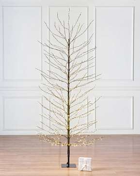 Black Fairy Light Twig Trees Black Fairy Light Twig Trees