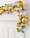 Outdoor Silver & Gold Ornament Garland by Balsam Hill SSC