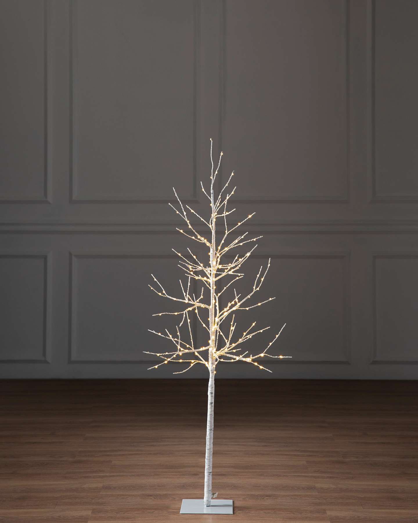 Balsam Hill 120cm Indoor Outdoor LED Winter Birch Christmas Tree