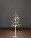 4ft Indoor Outdoor LED Winter Birch Tree by Balsam Hill SSC 10
