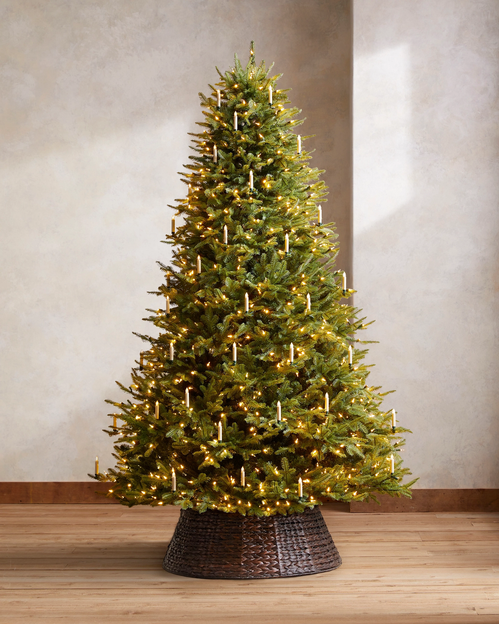 4.5 Gold Color Changing LED Christmas Tree Candles Set of 20 LED Candlelight Lights by Balsam Hill