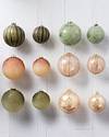 Grand Forest Globe Ornament Set 12 Pieces by Balsam Hill SSC