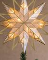 Double-Sided Starburst Christmas Tree Topper by Balsam Hill Closeup 20