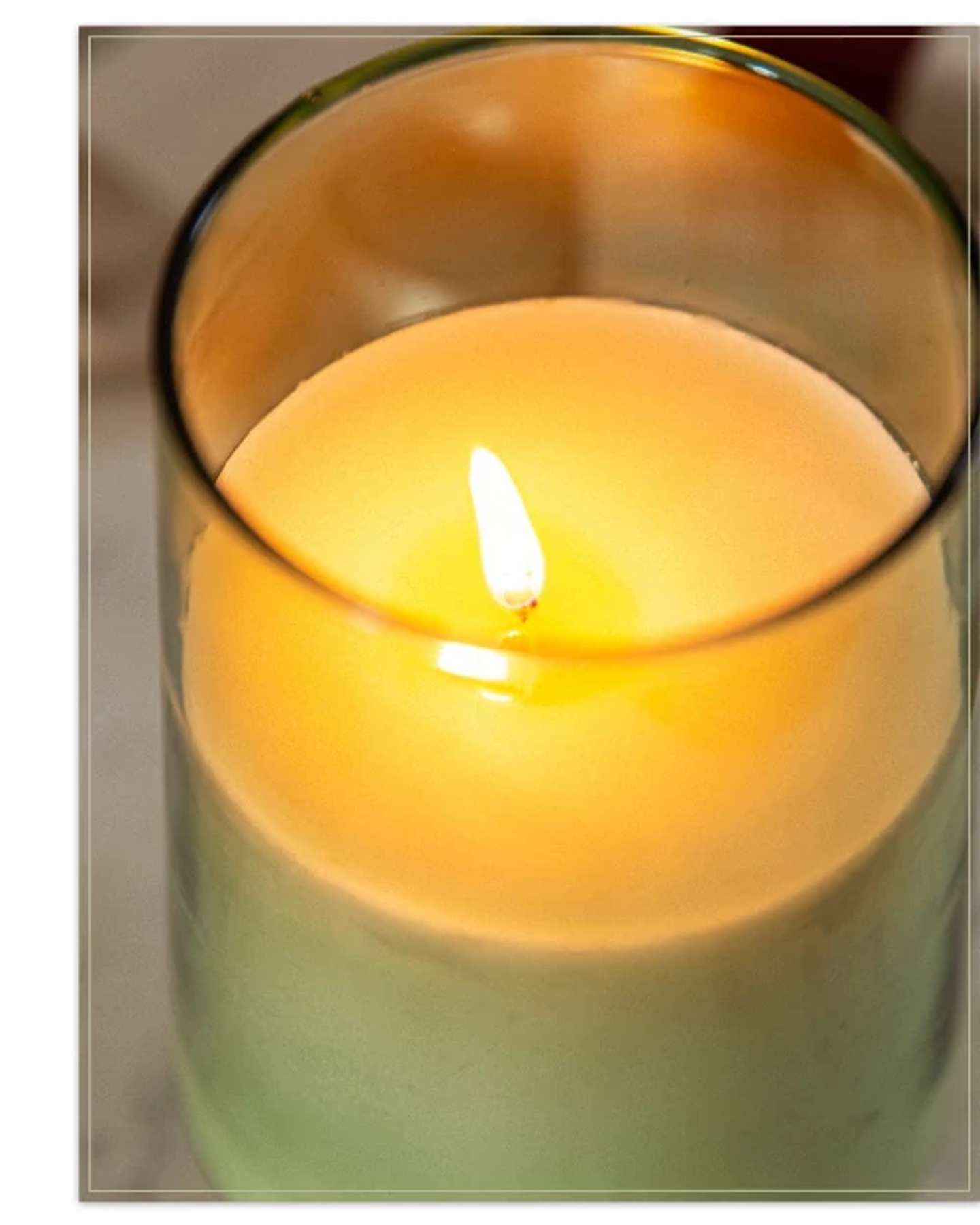 Balsam Hill Balsam and Cedar Candle Product Display
