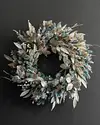 Champagne and Crystal Wreath by Balsam Hill Closeup 20