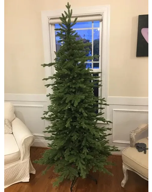 Red Spruce Slim Artificial Christmas Tree