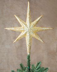 8-pointed star Christmas tree topper
