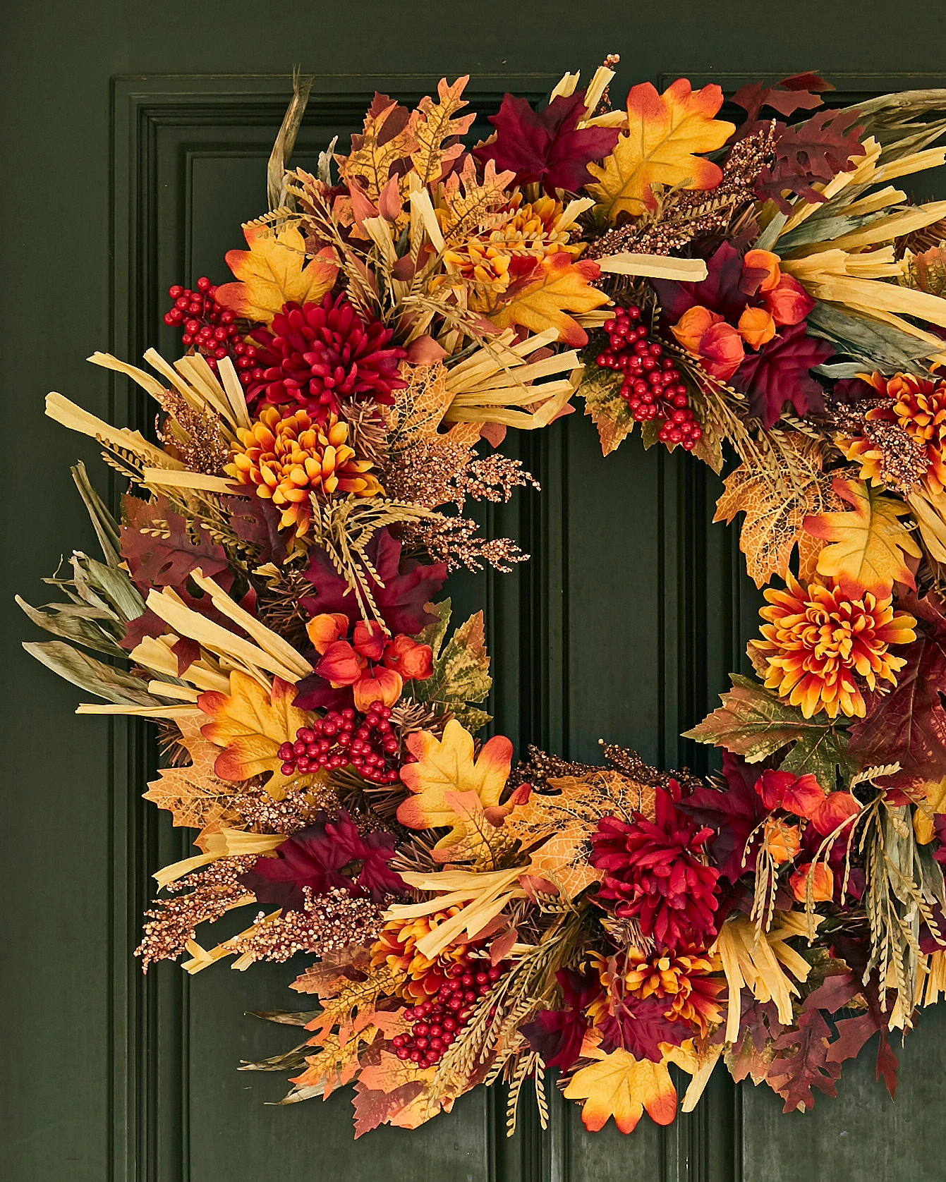 Fall Wreath Garland Hybrid