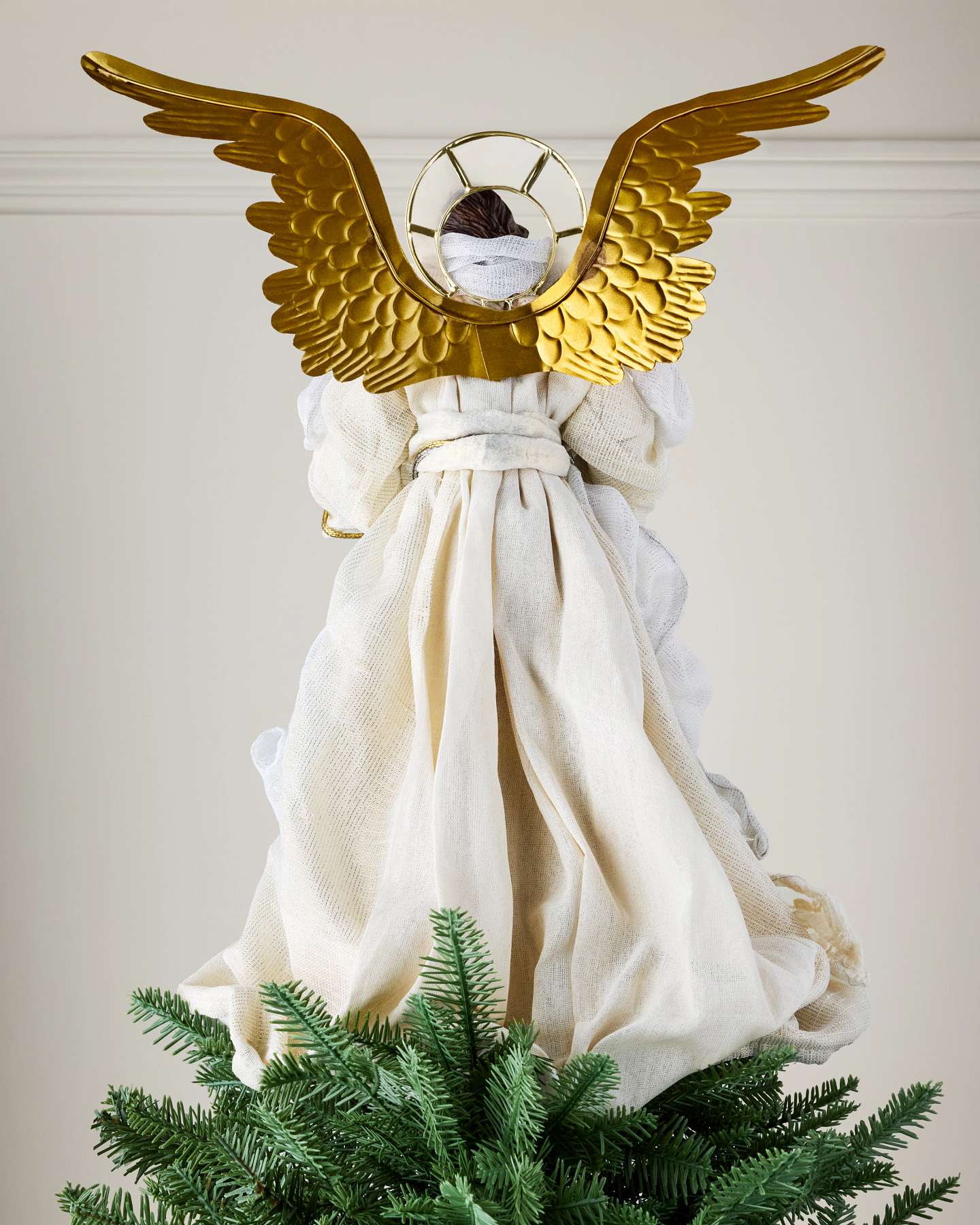 18" Capiz Angel Tree Topper