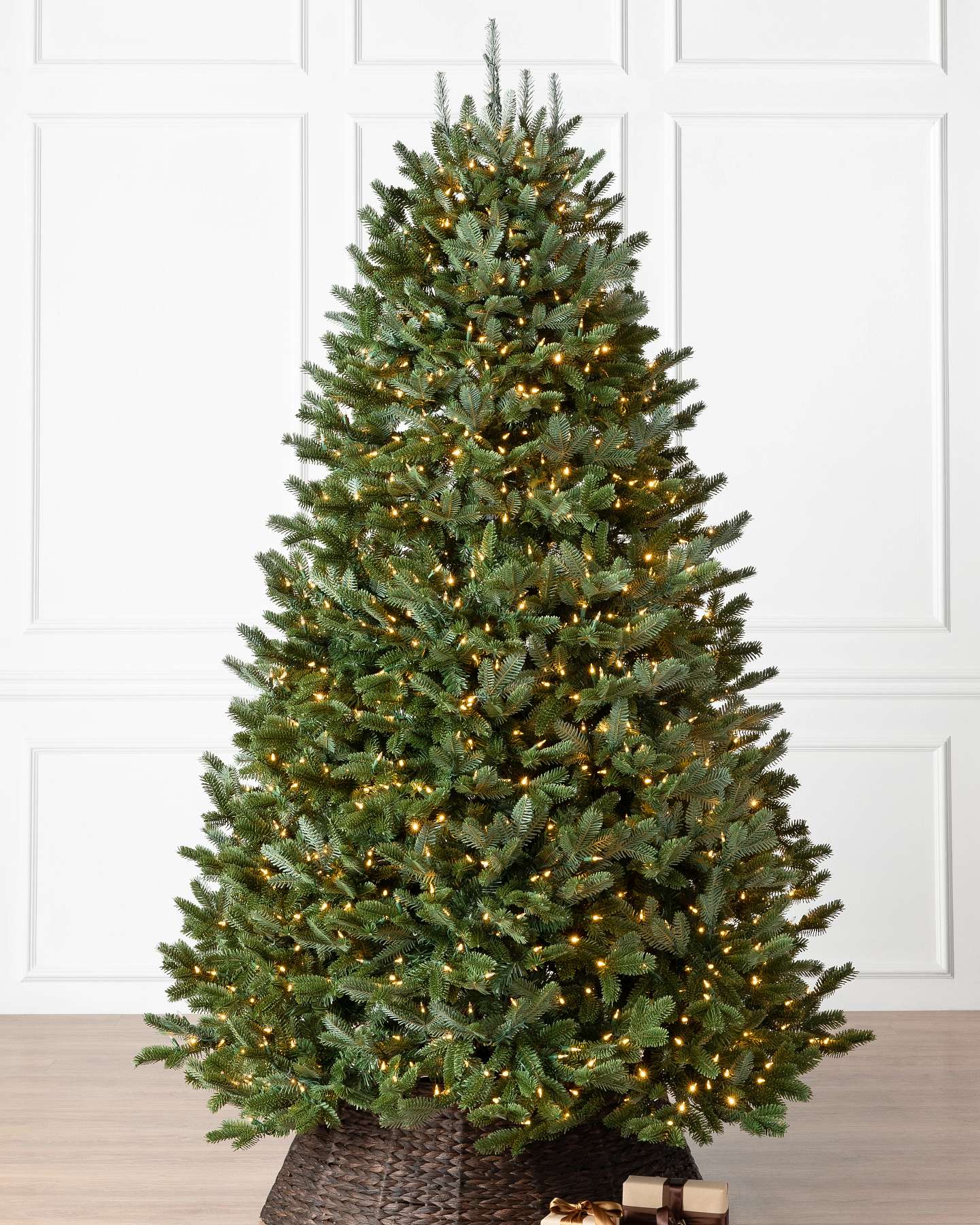 Balsam Hill Fraser Fir Flip Artificial Christmas Tree LED Clear Lights Display
