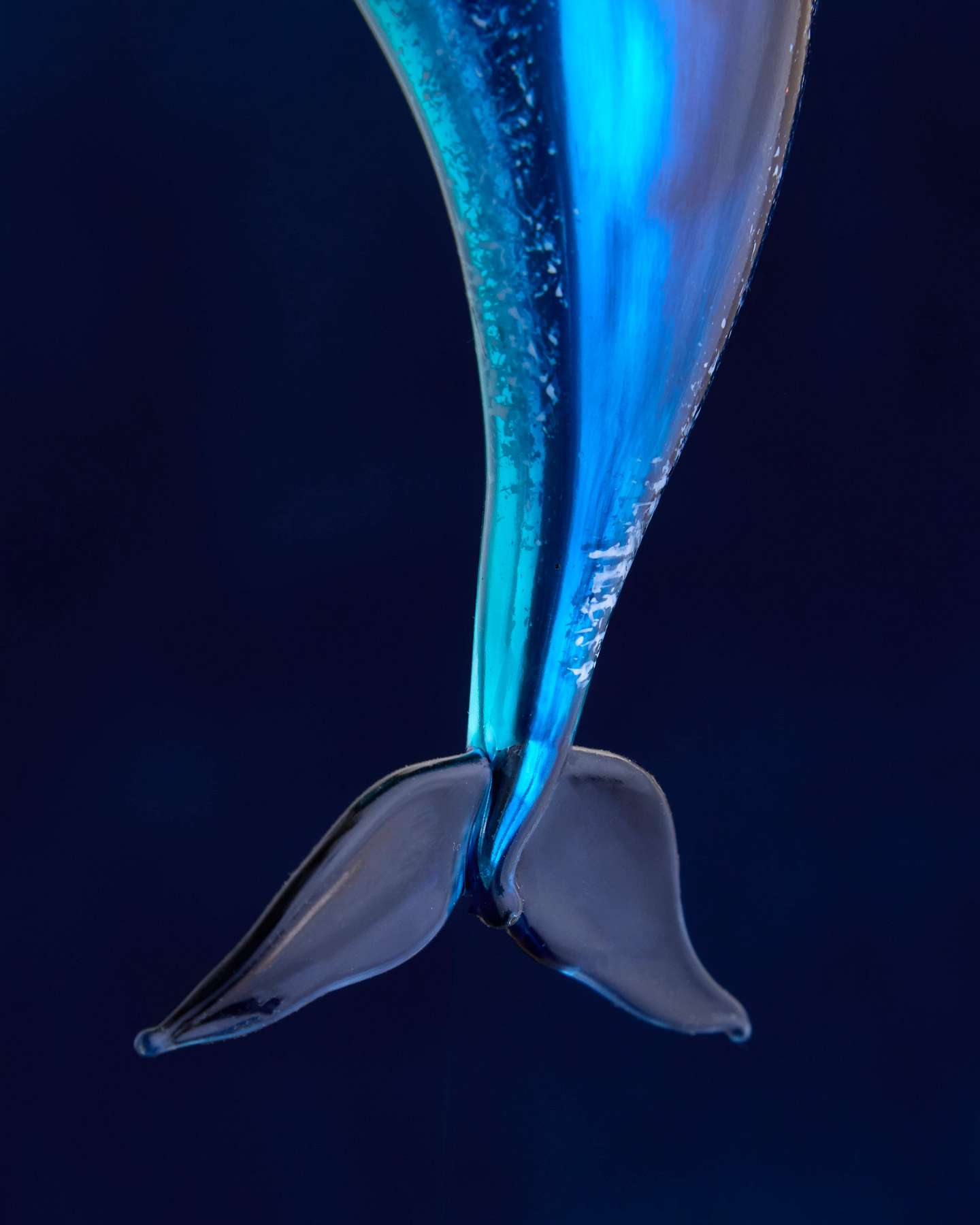 Balsam Hill Studio Small Blue Dolphin Ornament