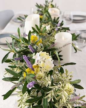 French Market Floral Garland French Market Floral Garland