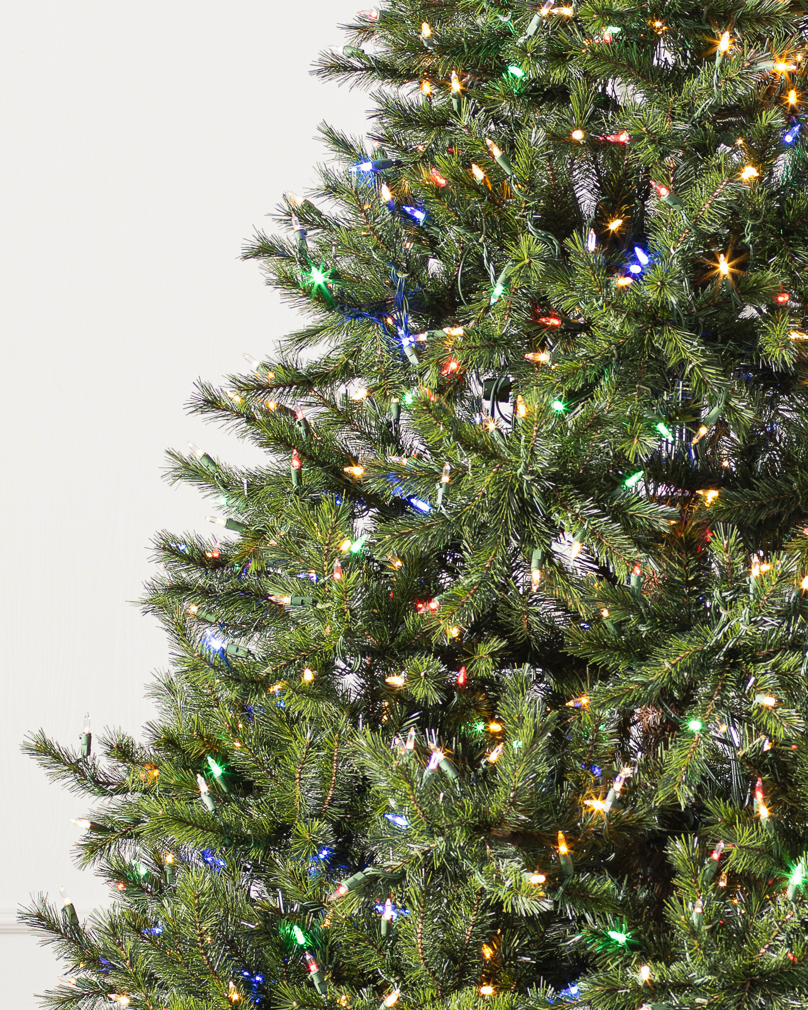 Rocky Mountain Pine Prelit Christmas Tree Balsam Hill