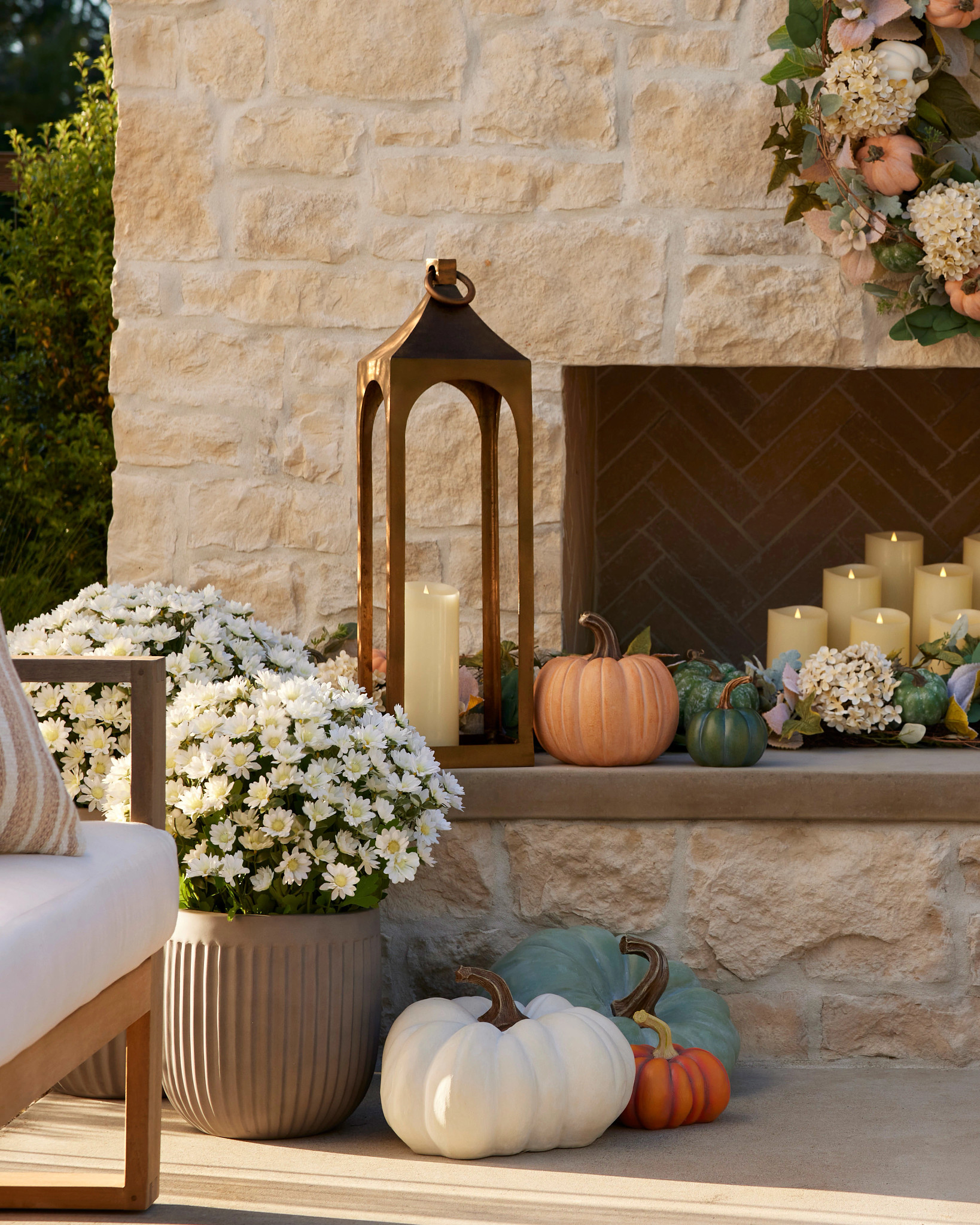 Outdoor Fairytale Heirloom Pumpkin Set | Balsam Hill