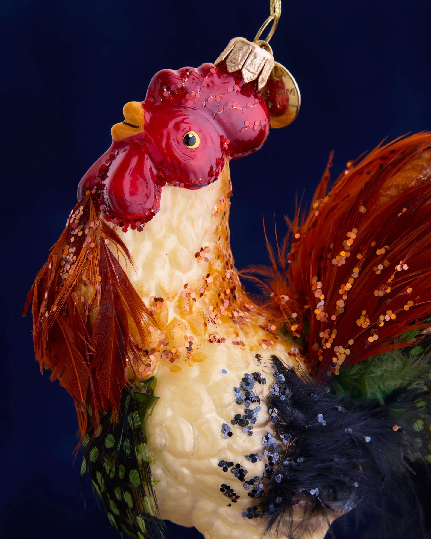 Balsam Hill Studio Moa Kāne Rooster Ornament