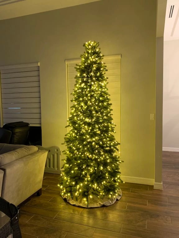 Vermont White Spruce Narrow Artificial Christmas Trees