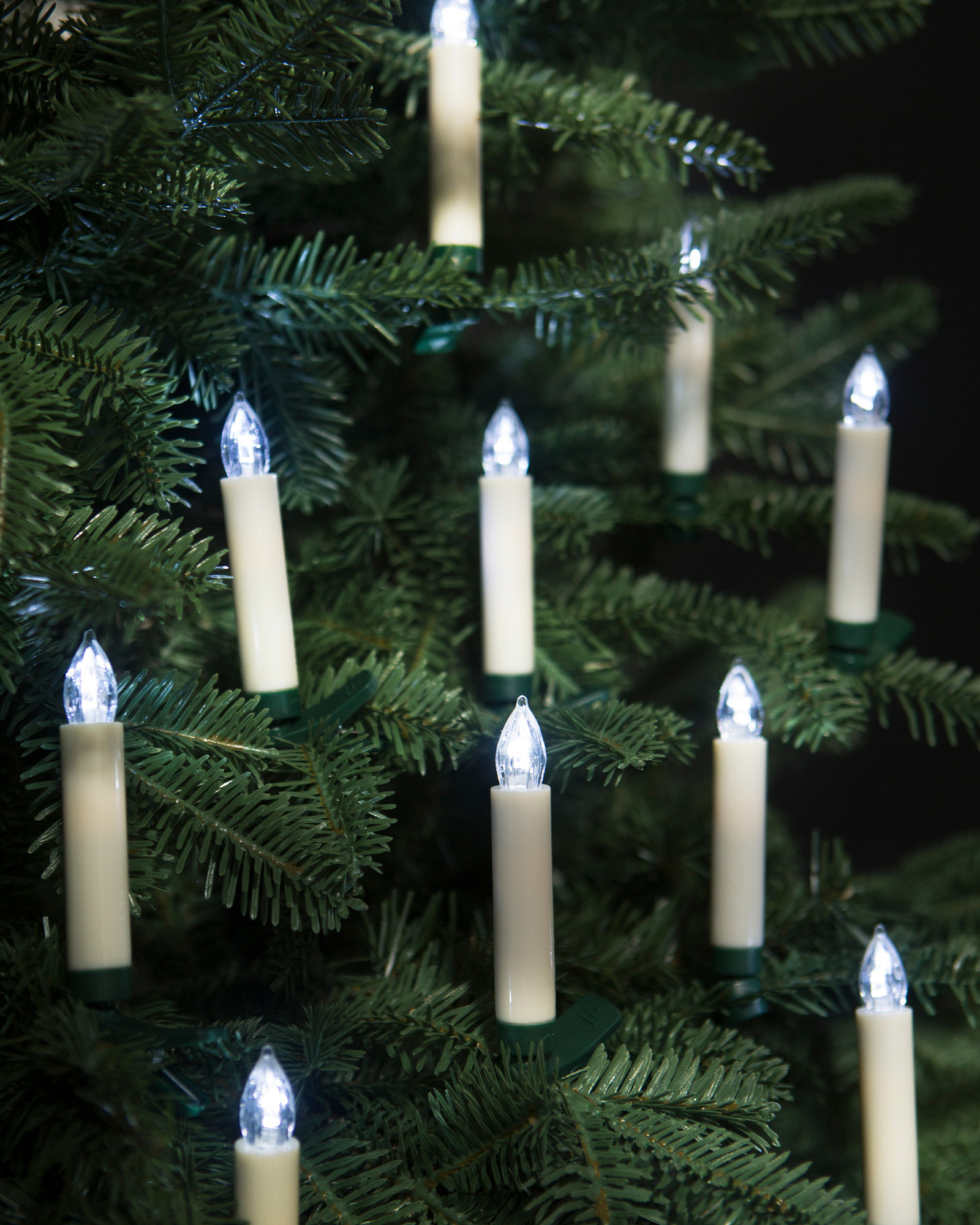 LED-Weihnachtsbaumkerzen mit Farbwechsel