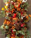 Persimmon and Pinecone Arrangement Closeup 30 by Balsam Hill