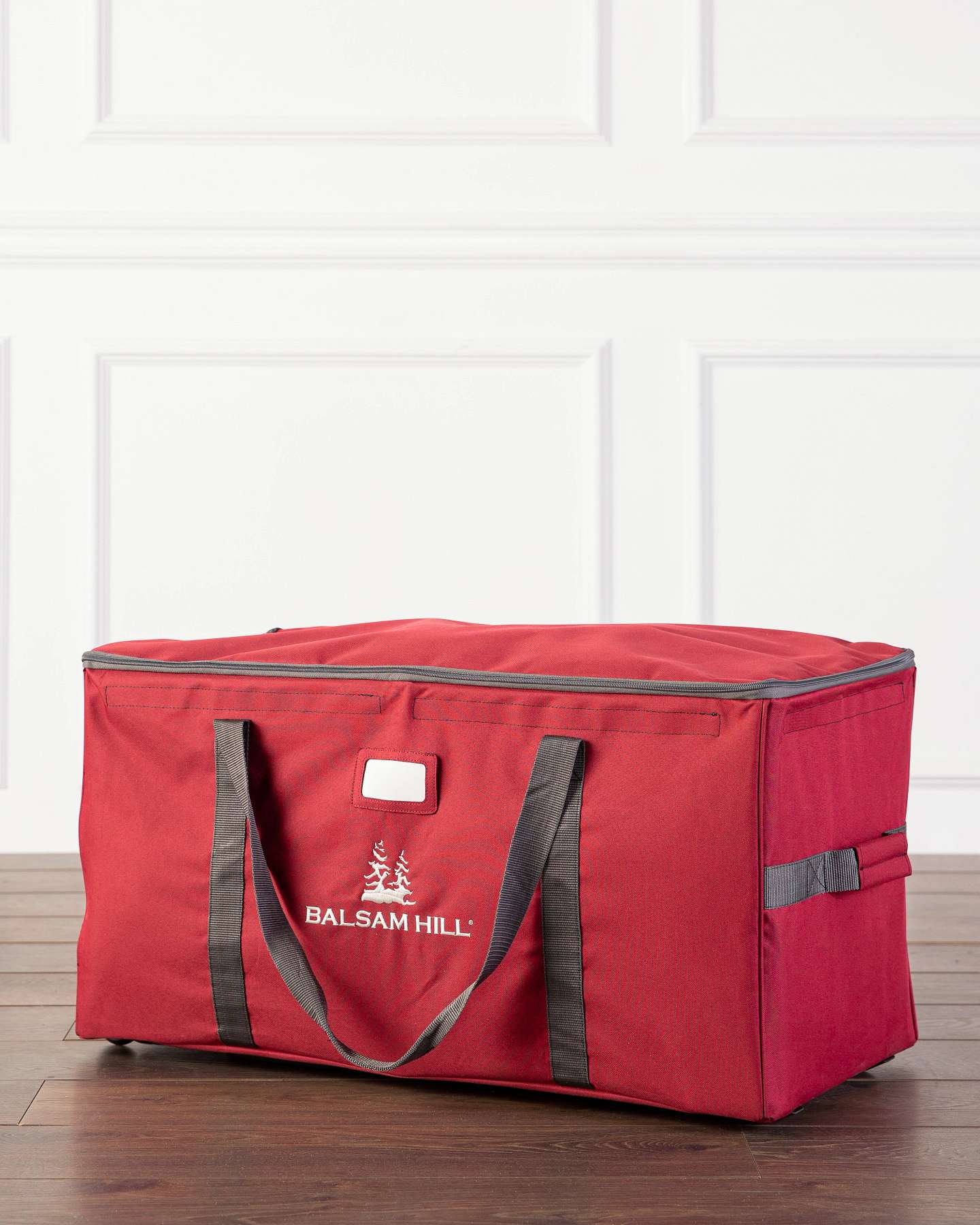 Boîte de rangement polyvalent à roulettes Balsam Hill | Gros plan