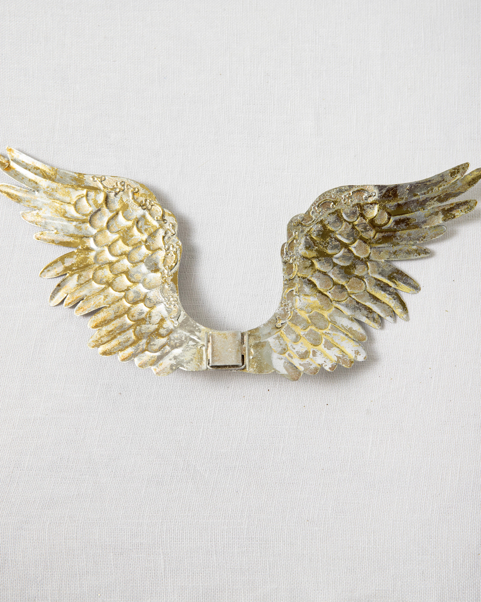 Metallic Angel Christmas Tree Topper Balsam Hill