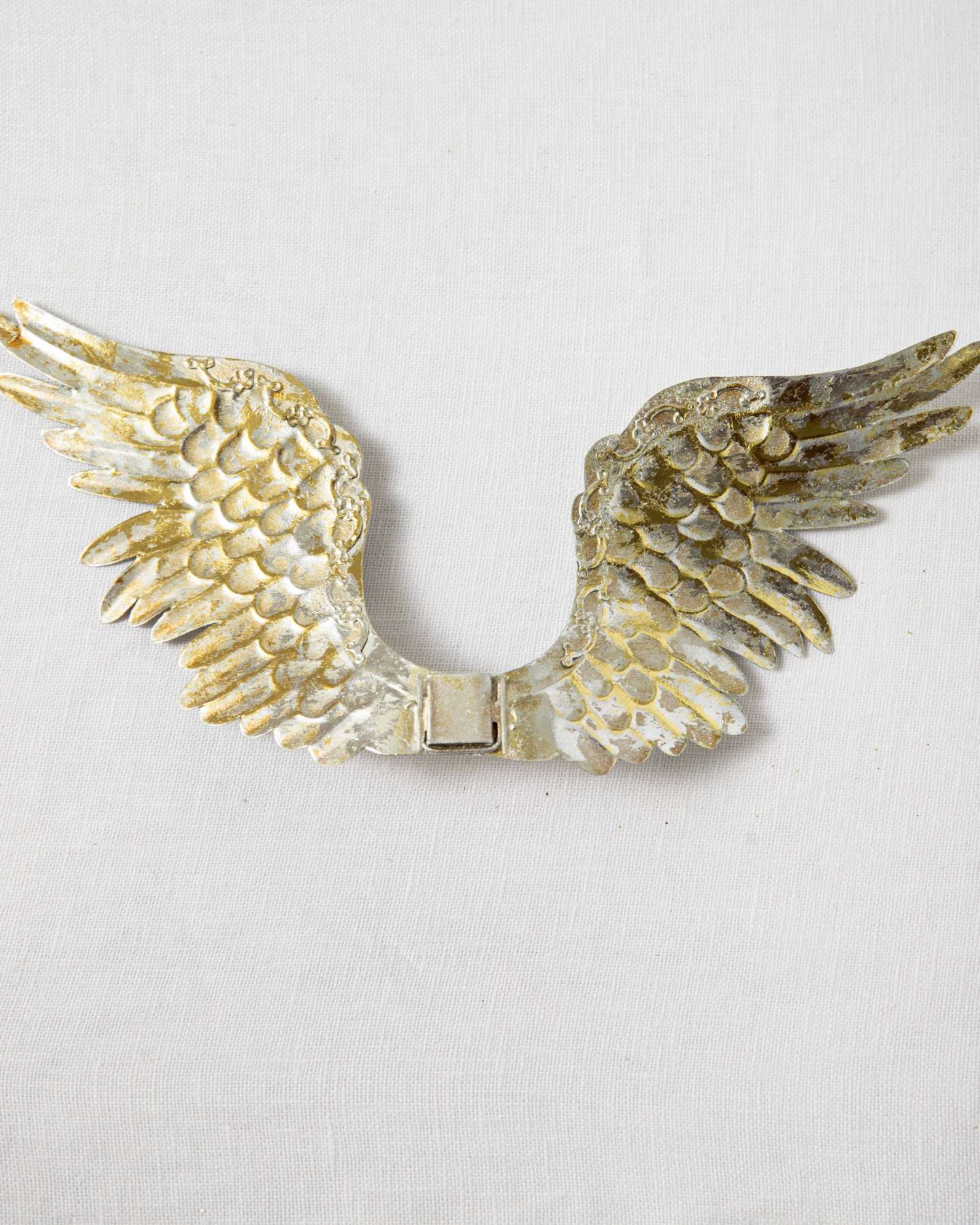 Balsam Hill Silver Angel Tree Topper Intricate Christmas Detail