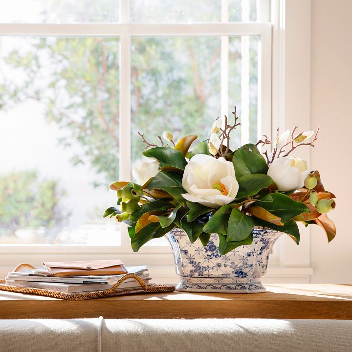 White flower arrangement