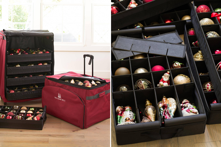 Storage for christmas baubles deals