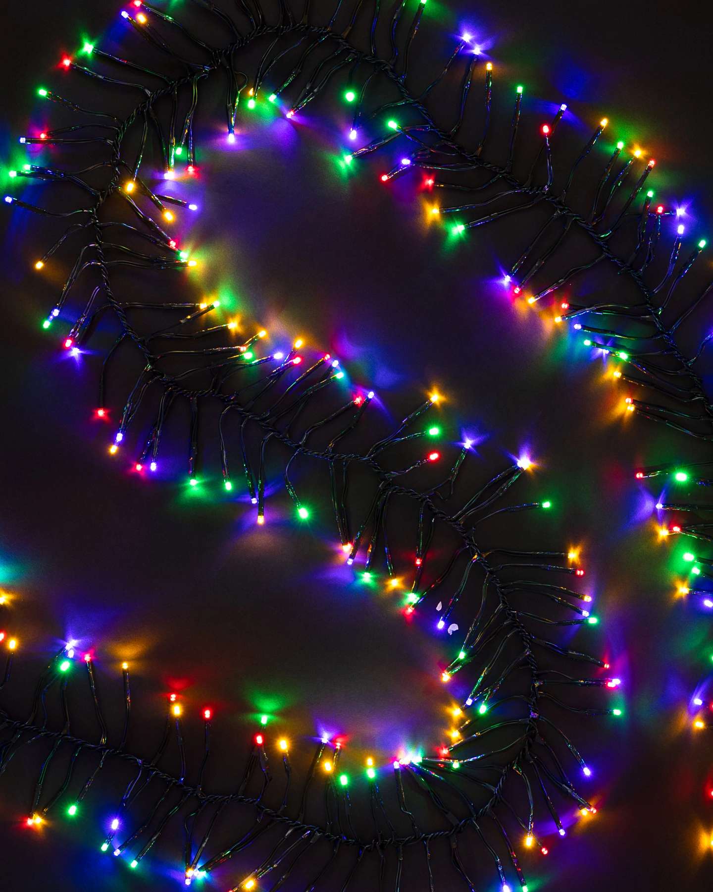 Balsam Hill 19.5-Foot Multicolor Cluster Micro LED Light String