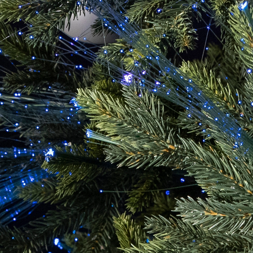 Christmas tree discount with fiber optics