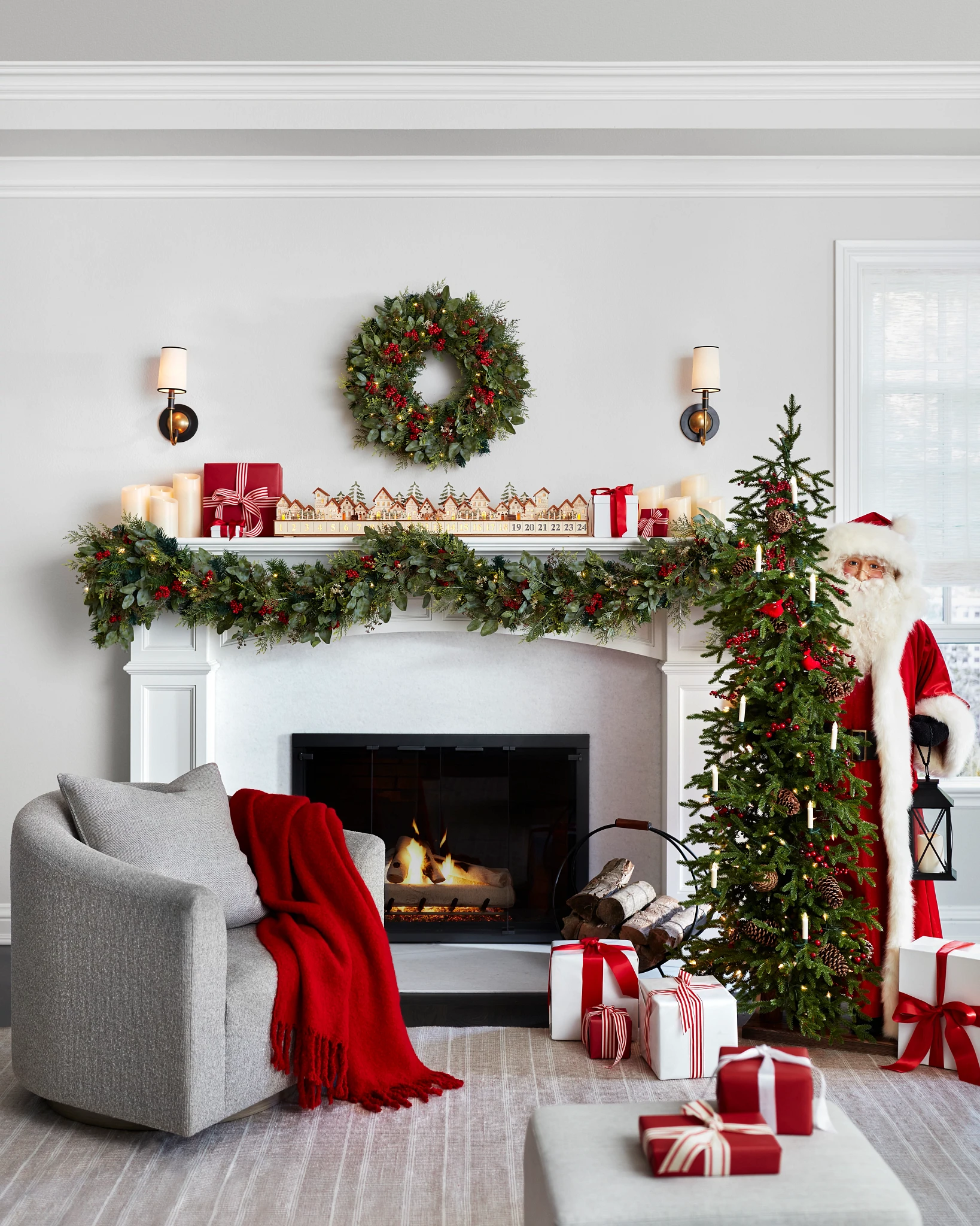 Winter Meadow Foliage by Balsam Hill Lifestyle 10