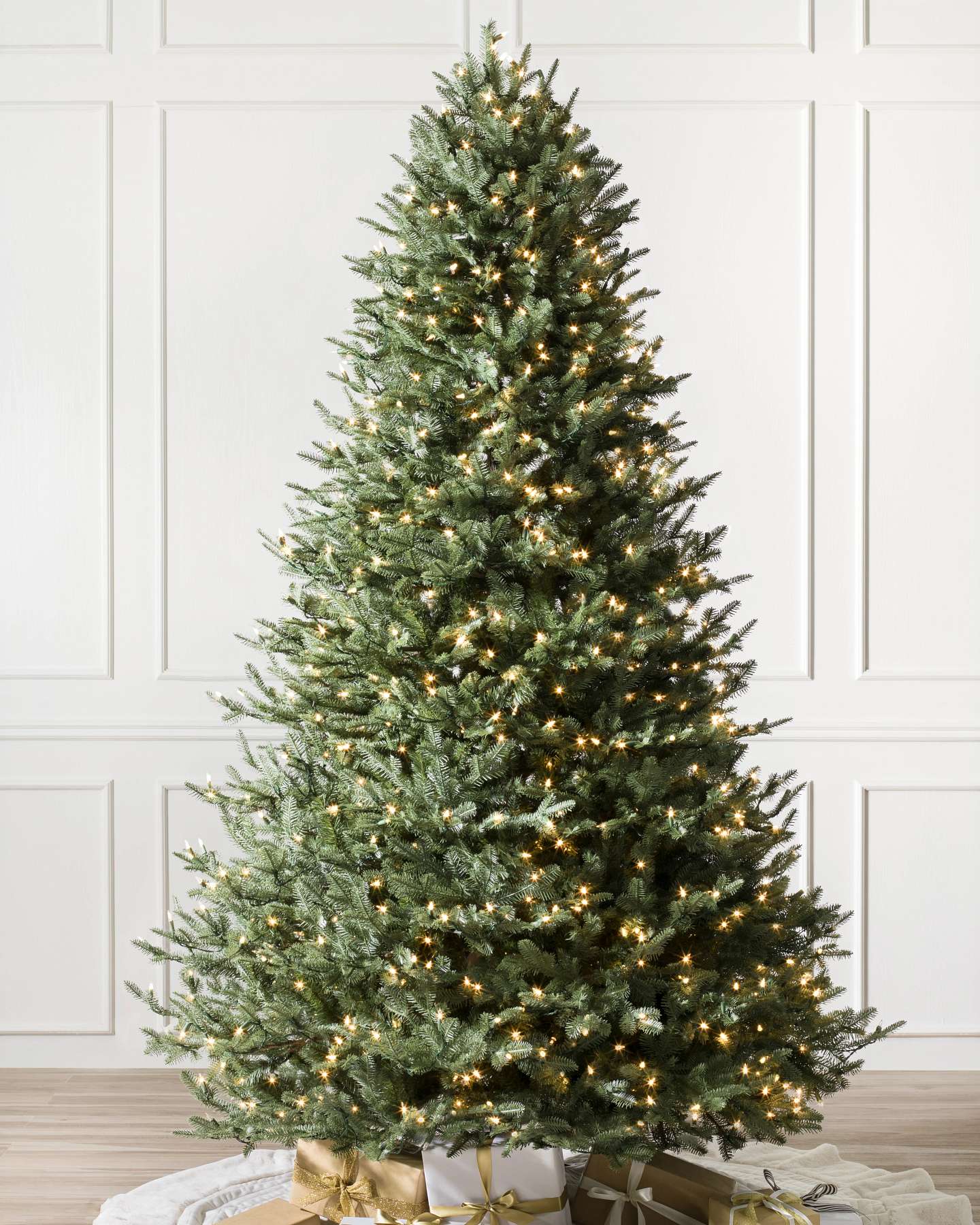 Balsam Hill Balsam-Tanne Weihnachtsbaum, LED | Sichere Clips