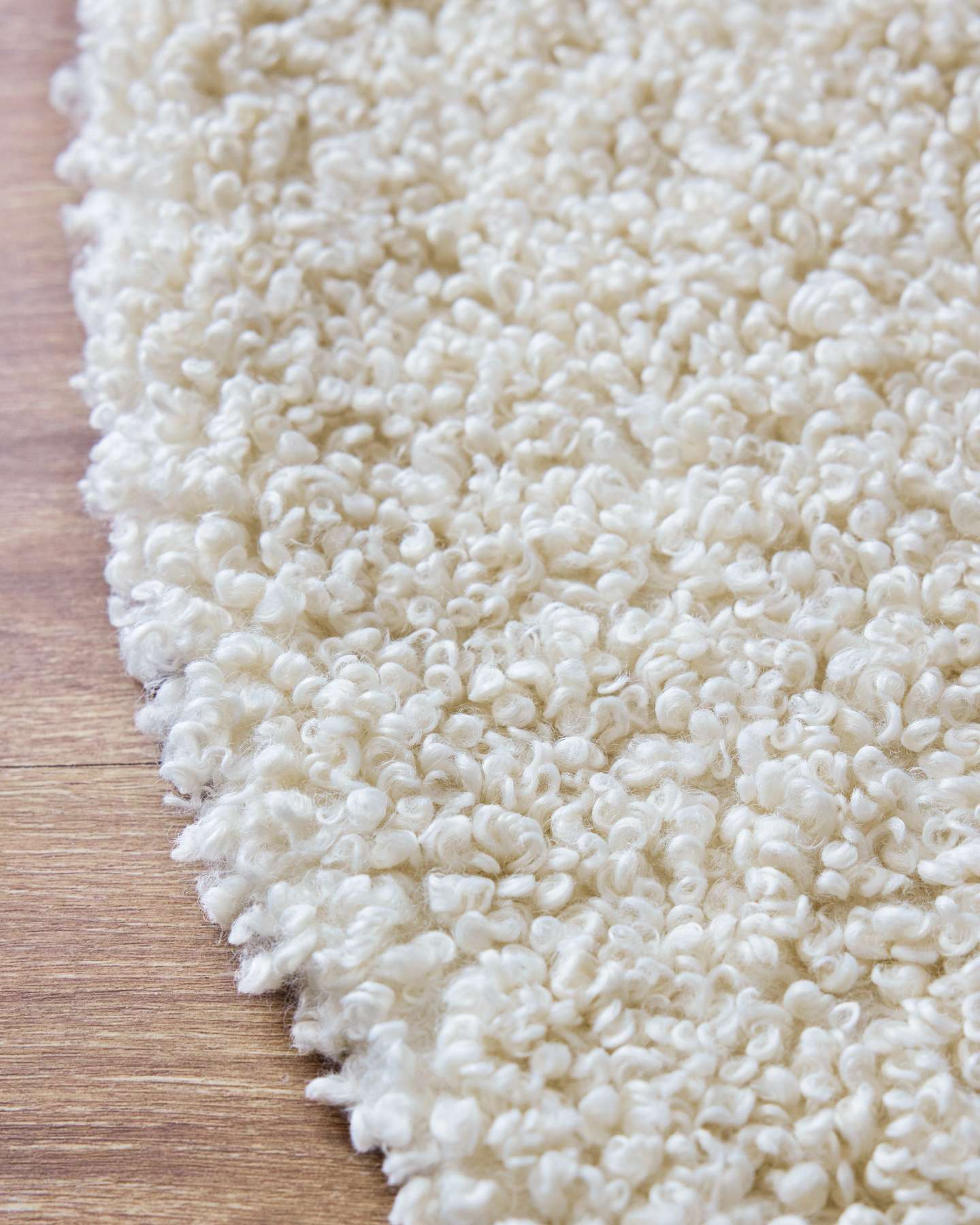 60" Ivory Bouclé Tree Skirt