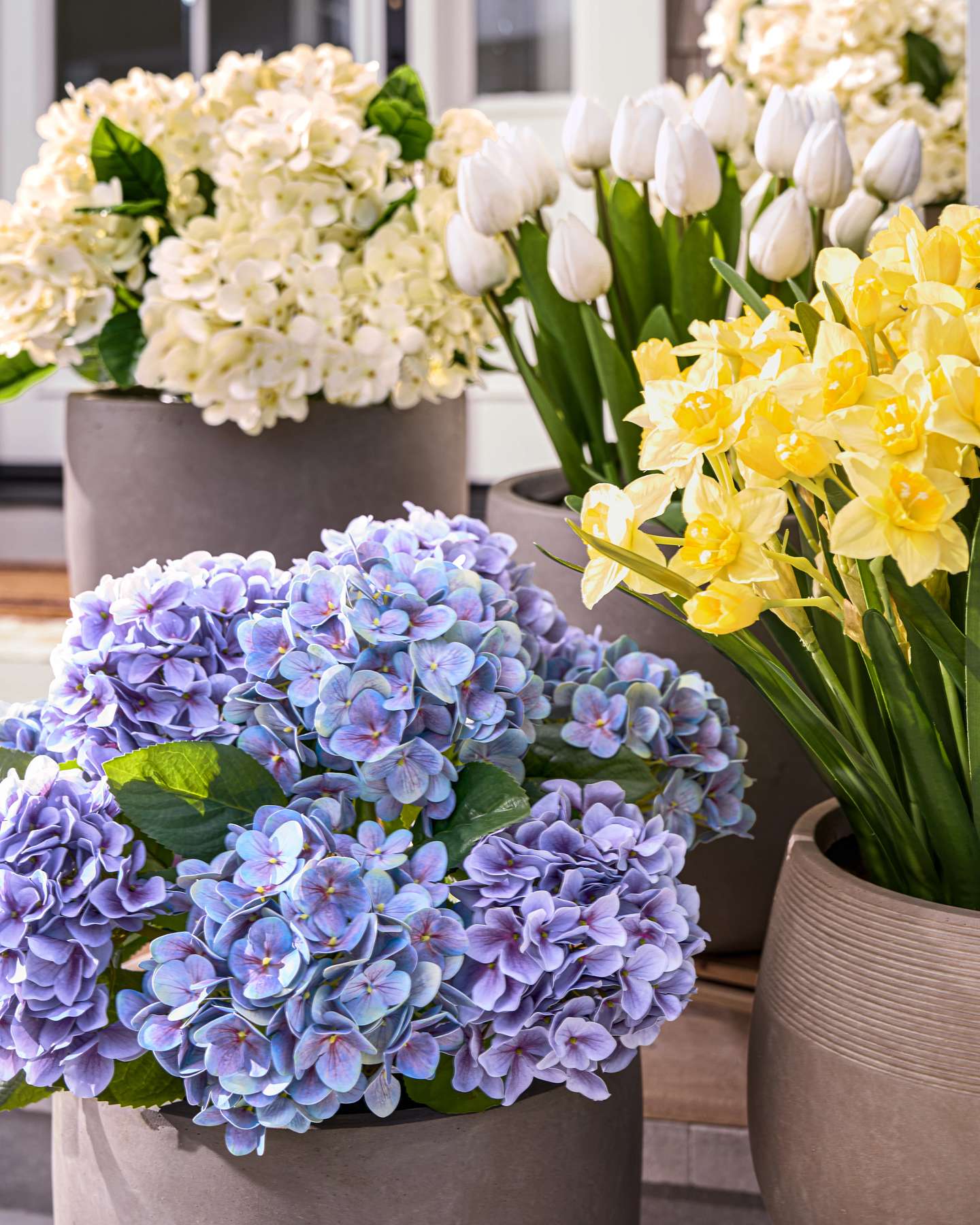 Outdoor Hydrangea Pot Filler Purple by Balsam Hill Lifestyle 40
