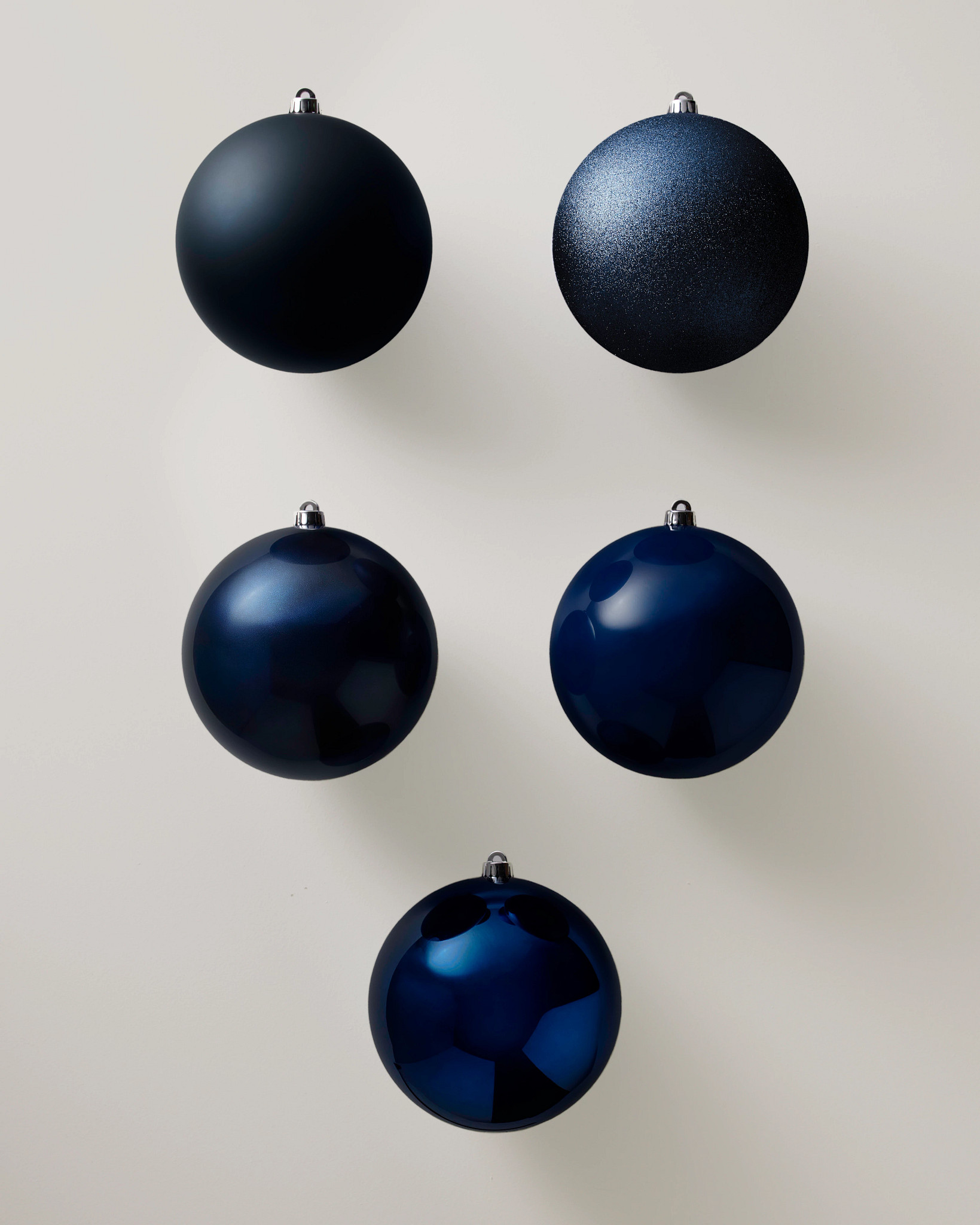 Midnight Blue BH Signature Shatter-Resistant Ornaments