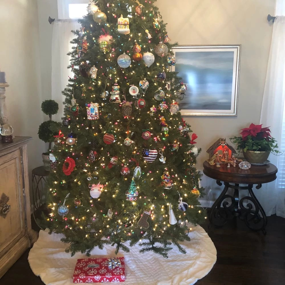 Berkshire Quilted Christmas Tree Skirt Balsam Hill