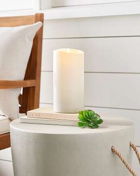 Miracle Flame LED Outdoor Pillar Candle Miracle Flame LED Outdoor Pillar Candle