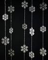 Beaded Snowflake Garland by Balsam Hill Lifestyle 10