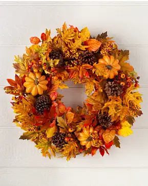Outdoor Autumn Traditions Wreath Outdoor Autumn Traditions Wreath